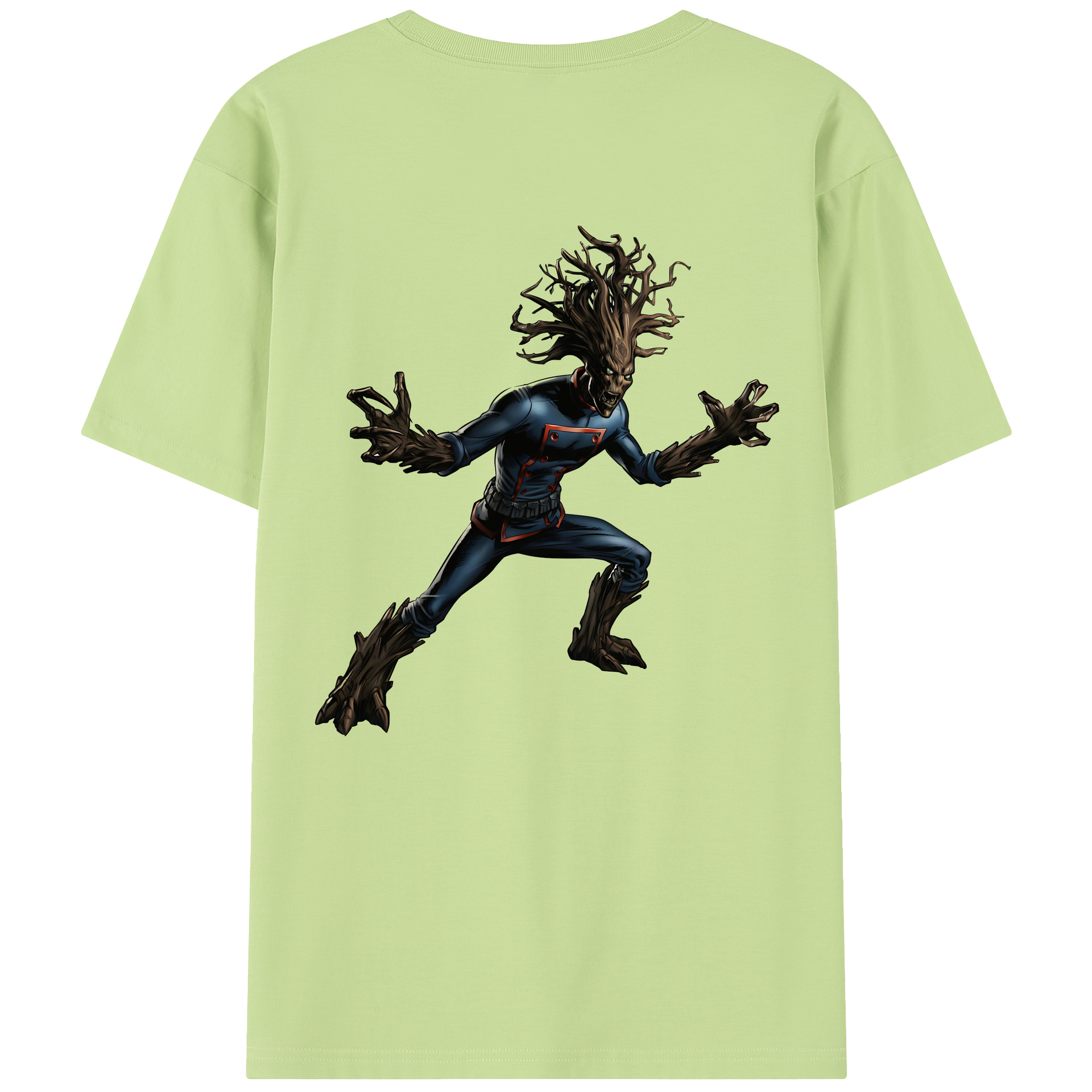 （画像用） アベンジャーズ The Avengers 綿100％半袖Tシャツ（背面プリント）